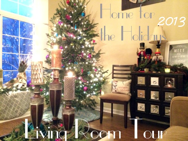 home for the holidays living room